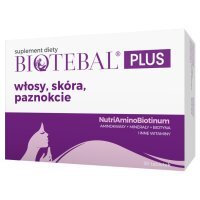 Biotebal Plus włosy, skóra, paznokcie x 30 tabs.