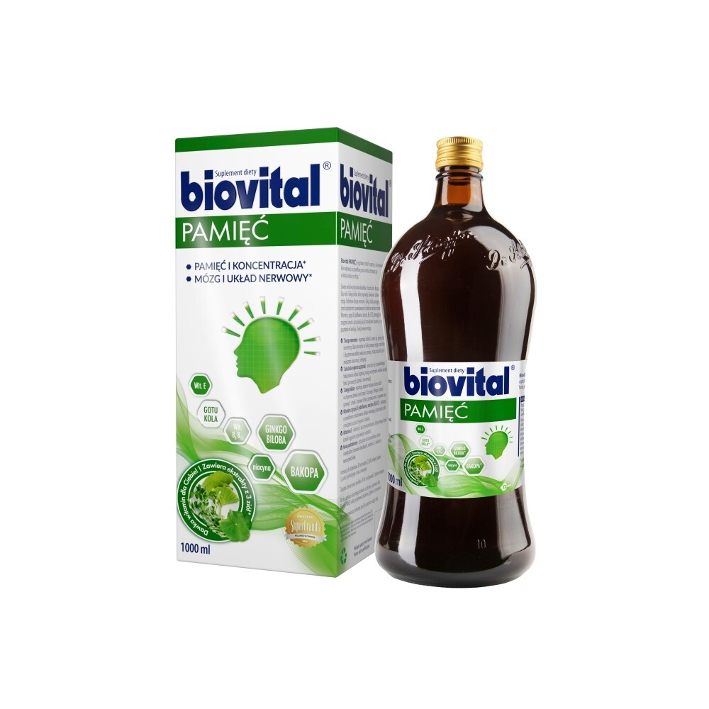 Biovital Suplement diety pamięć 1000 ml