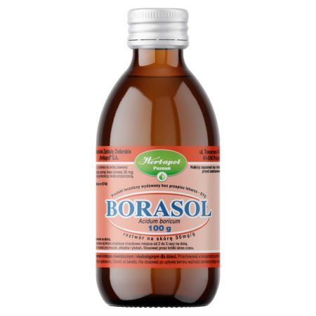 Borasol 30 mg/g Roztwór na skórę 100 g