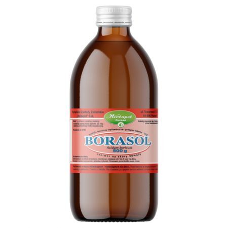 Borasol 30 mg/g Roztwór na skórę 500 g