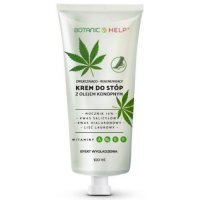 Botanic Help - zmiękczająco-regenerujący krem do stóp z olejem konopnym, 100 ml