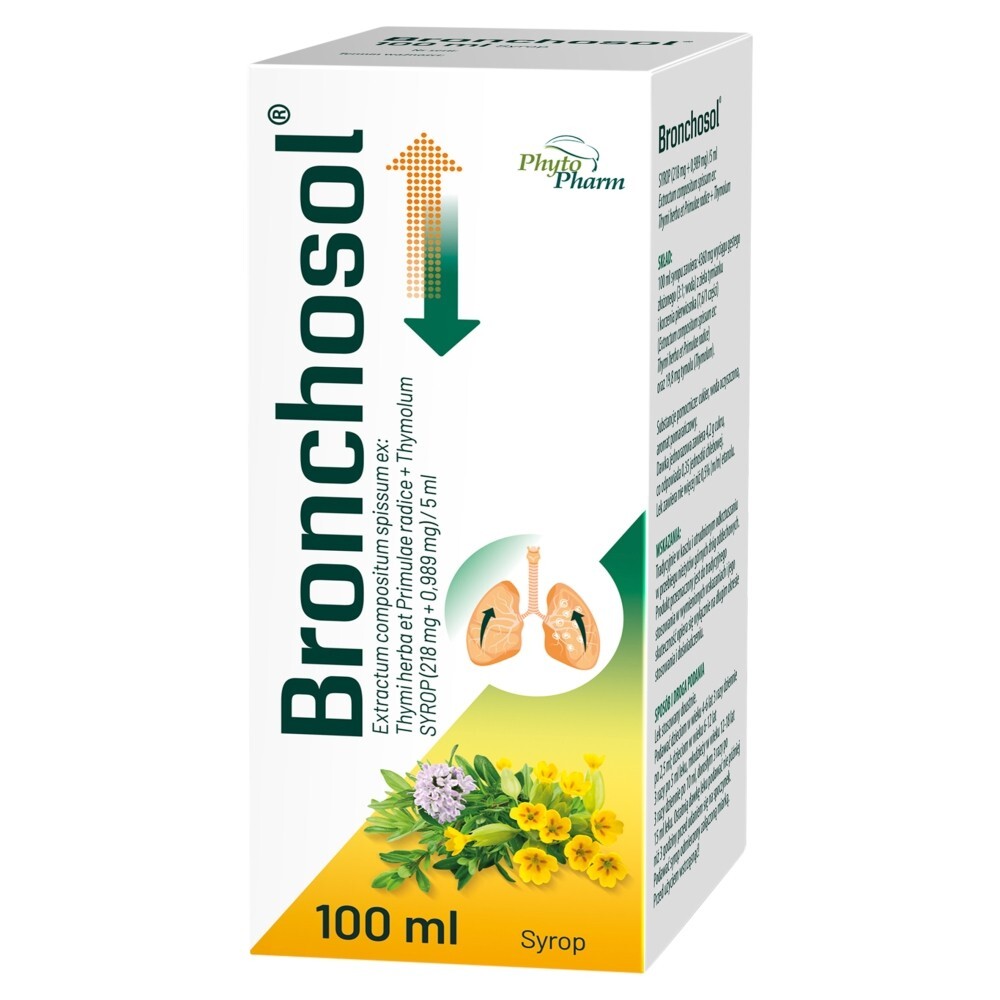 Bronchosol Produkt leczniczy syrop 100 ml