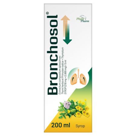 Bronchosol Produkt leczniczy syrop 200 ml