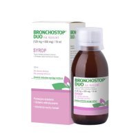 Bronchostop Duo na kaszel (120 mg + 830 mg)/ 15 ml, syrop, 200 ml