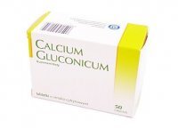 Calcium  gluconicum, 50 tabletek