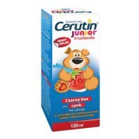 Cerutin Junior Truskawka płyn 120ml(butelka)
