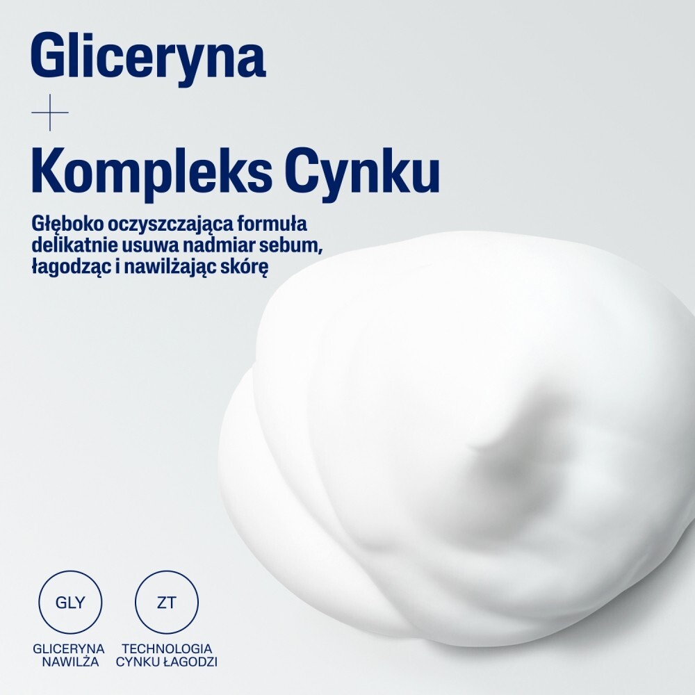 Cetaphil Pro Oil Control, pianka do mycia twarzy, skóra trądzikowa, 236 ml