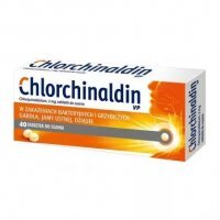 Chlorchinaldin VP, 2 mg, tabletki do ssania, 40 tabletek