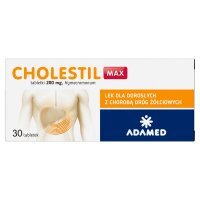 Cholestil Max 200 mg, 30 tabletek