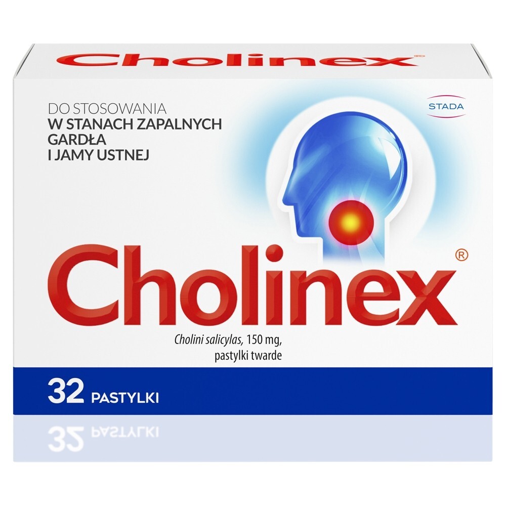 Cholinex Pastylki 32 sztuki