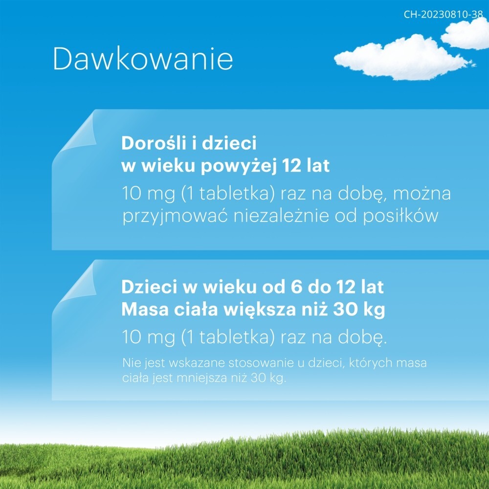 Claritine Allergy, 10 mg, tabletki, 7 tabletek