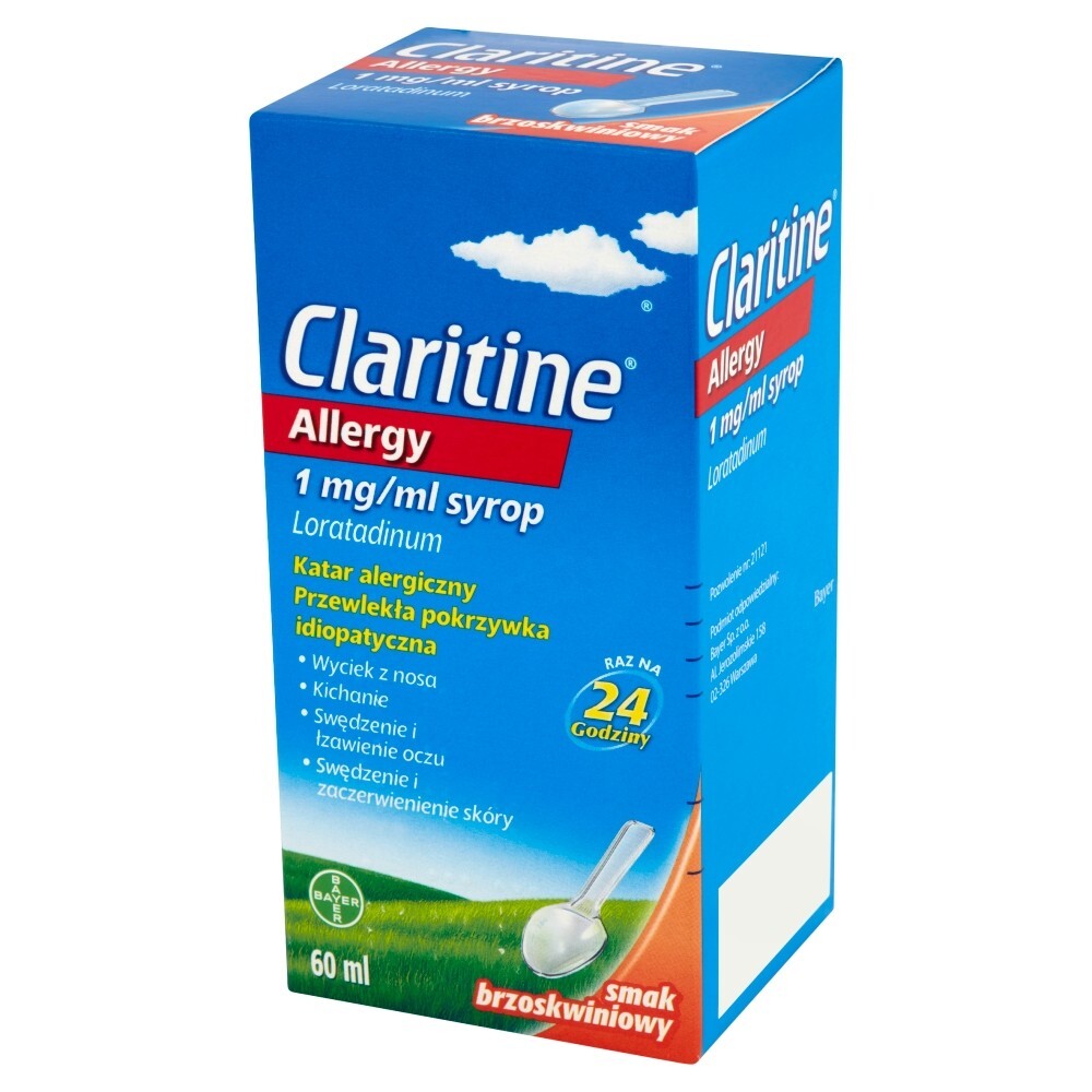 Claritine Allergy Syrop 60 ml