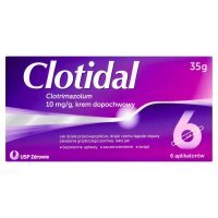 Clotidal Krem dopochwowy 35 g (6 sztuk)