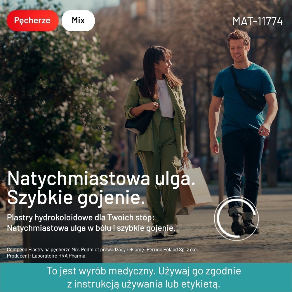 Compeed Plastry na pęcherze, mix, 5 sztuk