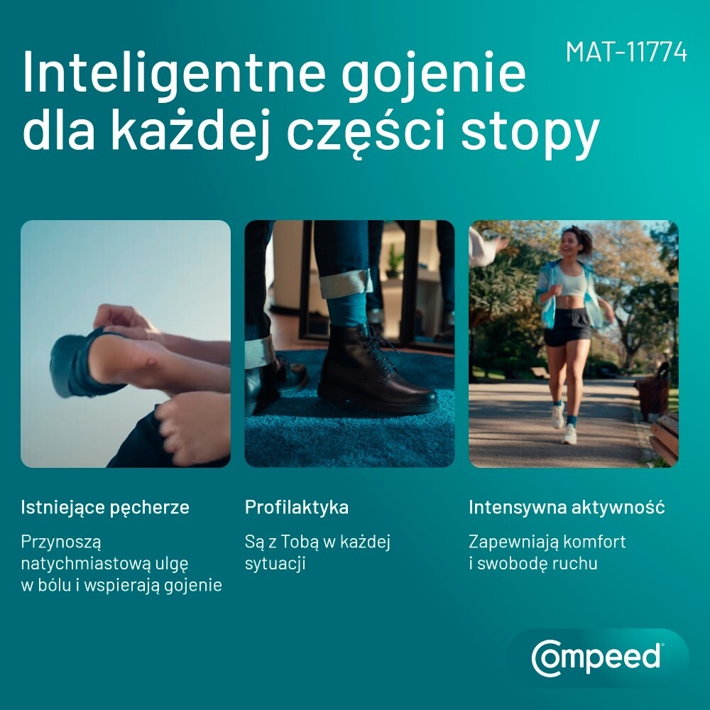 Compeed Plastry na pęcherze, mix, 5 sztuk