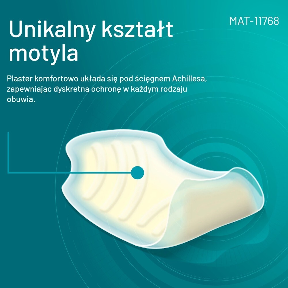 Compeed, plastry na pęcherze na piętę dla kobiet, 5 sztuk