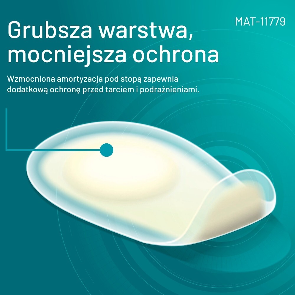 Compeed plastry na pęcherze na podeszwie, sportowe, 5 sztuk