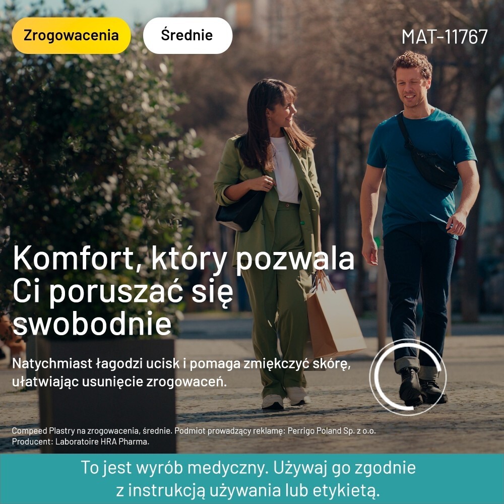 Compeed Plastry na zrogowacenia na podeszwach, 6 sztuk
