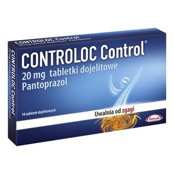 Controloc Control 20 mg x 14 tabl.