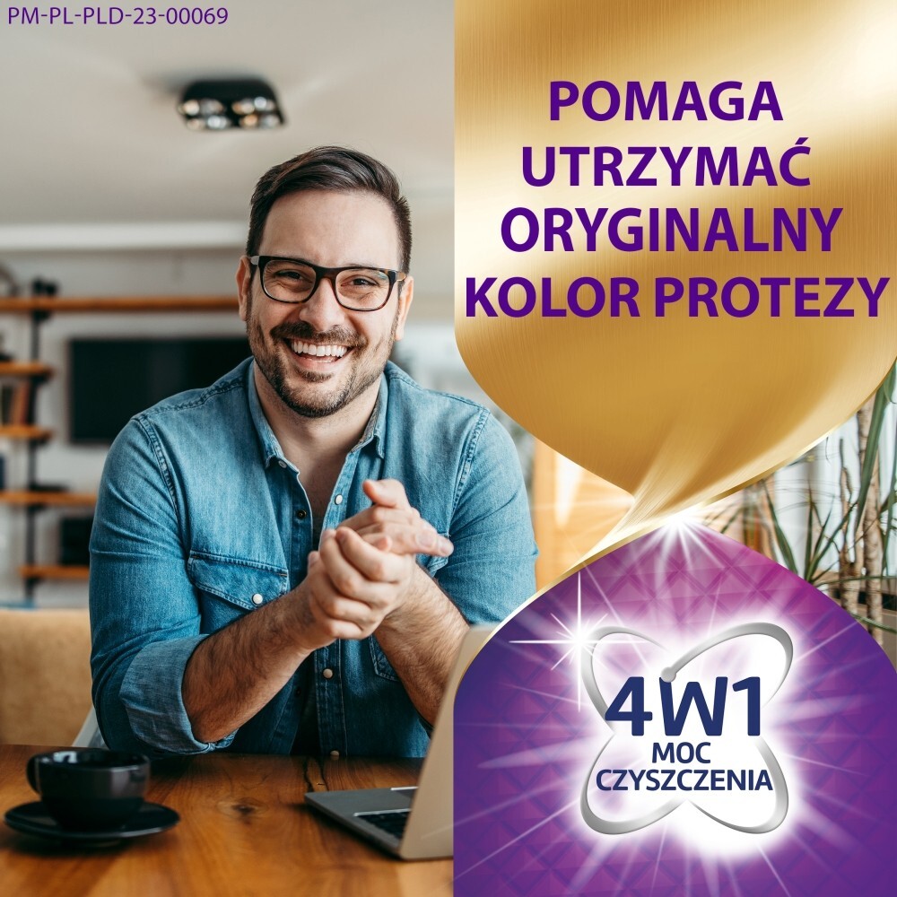 Corega Power Max Czyszczenie, tabletki przeciwbakteryjne do czyszczenia protez zębowych 4w1 z aktywnym tlenem, 30 tabletek