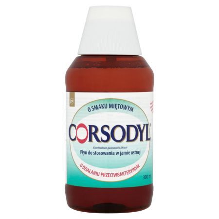 Corsodyl Płyn do płukania jamy ustnej 200 ml