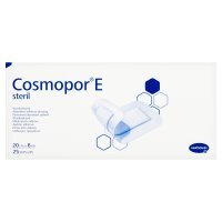 Cosmopor E, opatrunek na rany pooperacyjne, jałowy, 20 cm x 8 cm, 25 sztuk