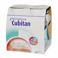 Cubitan, płyn o smaku czekoladowym, 4 x 200 ml