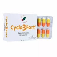 Cyclo 3 Fort, 150 mg+150 mg+100 mg, kapsułki twarde, 30 kapsułek