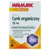 Cynk, 15 mg, tabletki, 30 tabletek