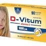 D-Vitum 1000 j.m., witamina D dla dzieci od 1 roku, 90 kapsułek twist-off