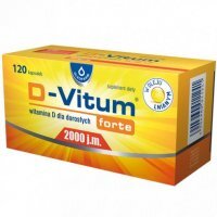 D-Vitum forte 2000, 120 kapsułek