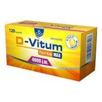 D-Vitum Forte Max 4000 j.m., 120 kapsułek