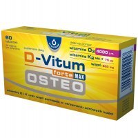 D-Vitum forte Osteo, 60 tabletek