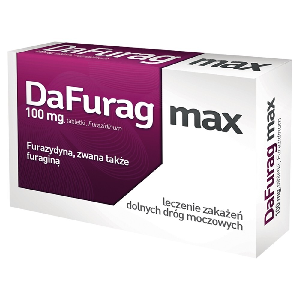 Dafurag max, 100 mg, 30 tabletek
