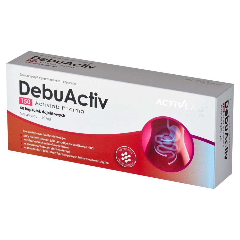 DebuActiv 150 Activlab Pharma, kapsułki dojelitowe, 60 kapsułek