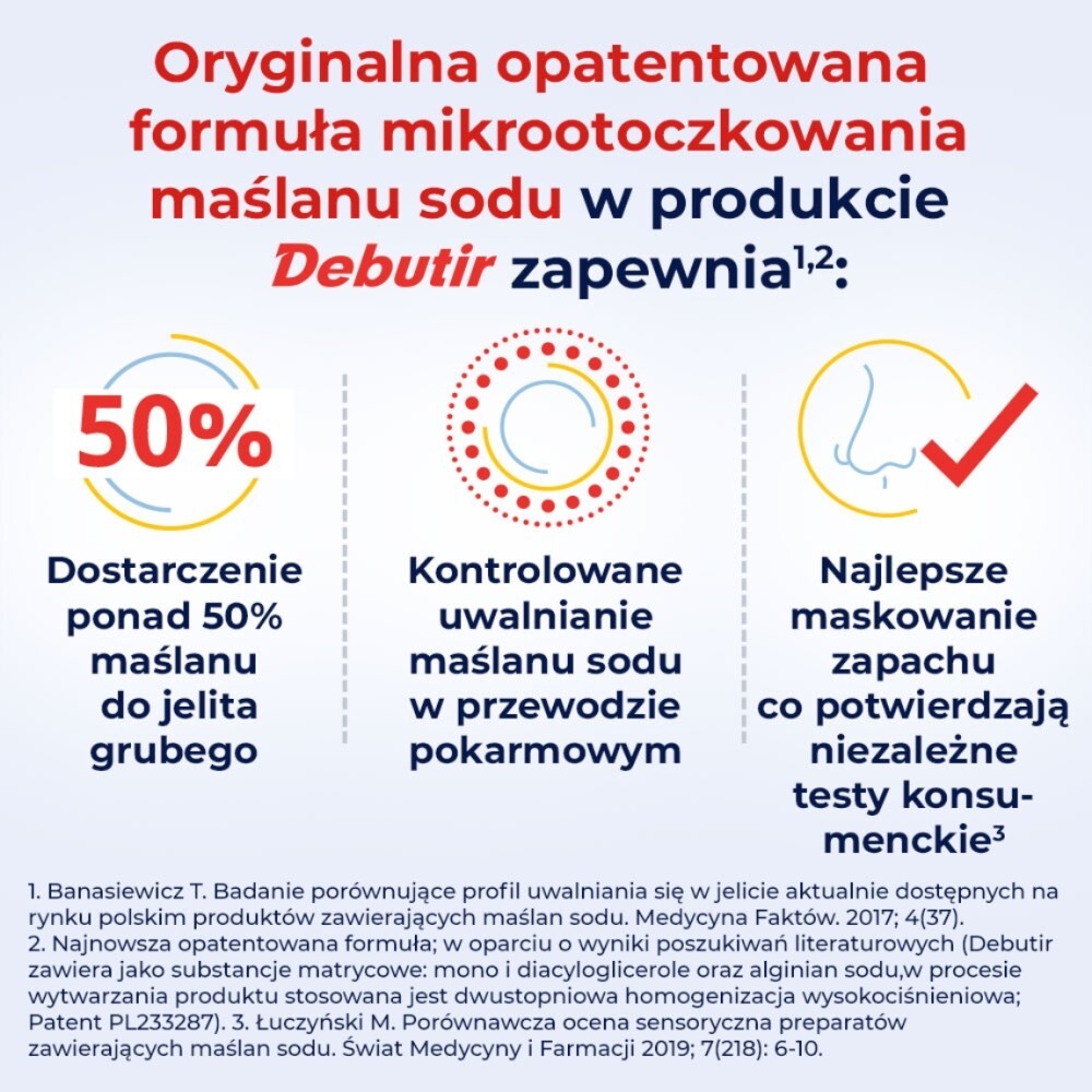 Debutir Forte, kapsułki twarde, 60 kapsułek