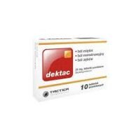Dektac 25 mg, 10 tabletek