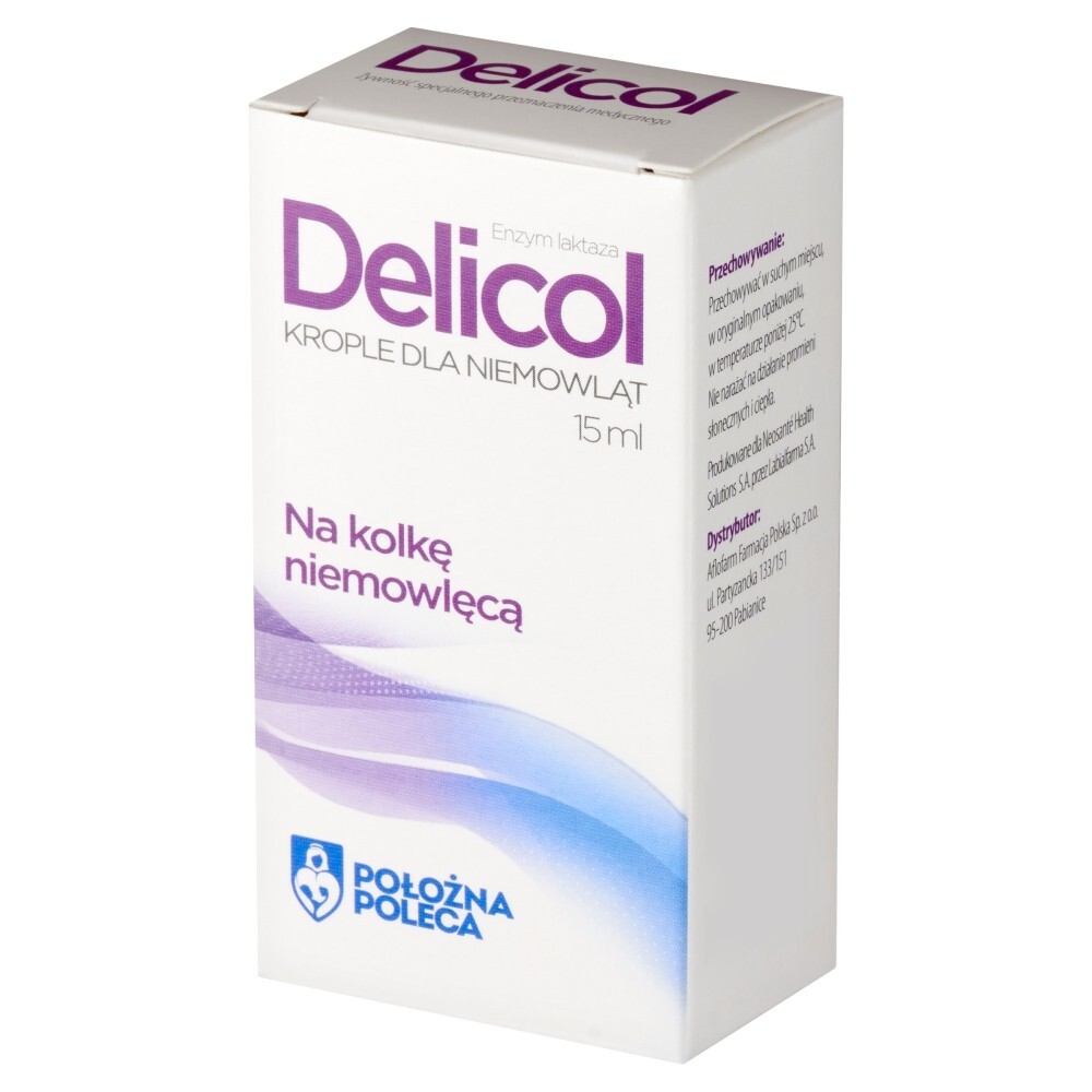 Delicol Krople dla niemowląt 15 ml