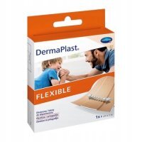 Dermaplast Flexible, plaster 1 m x 6 cm, 1 sztuka
