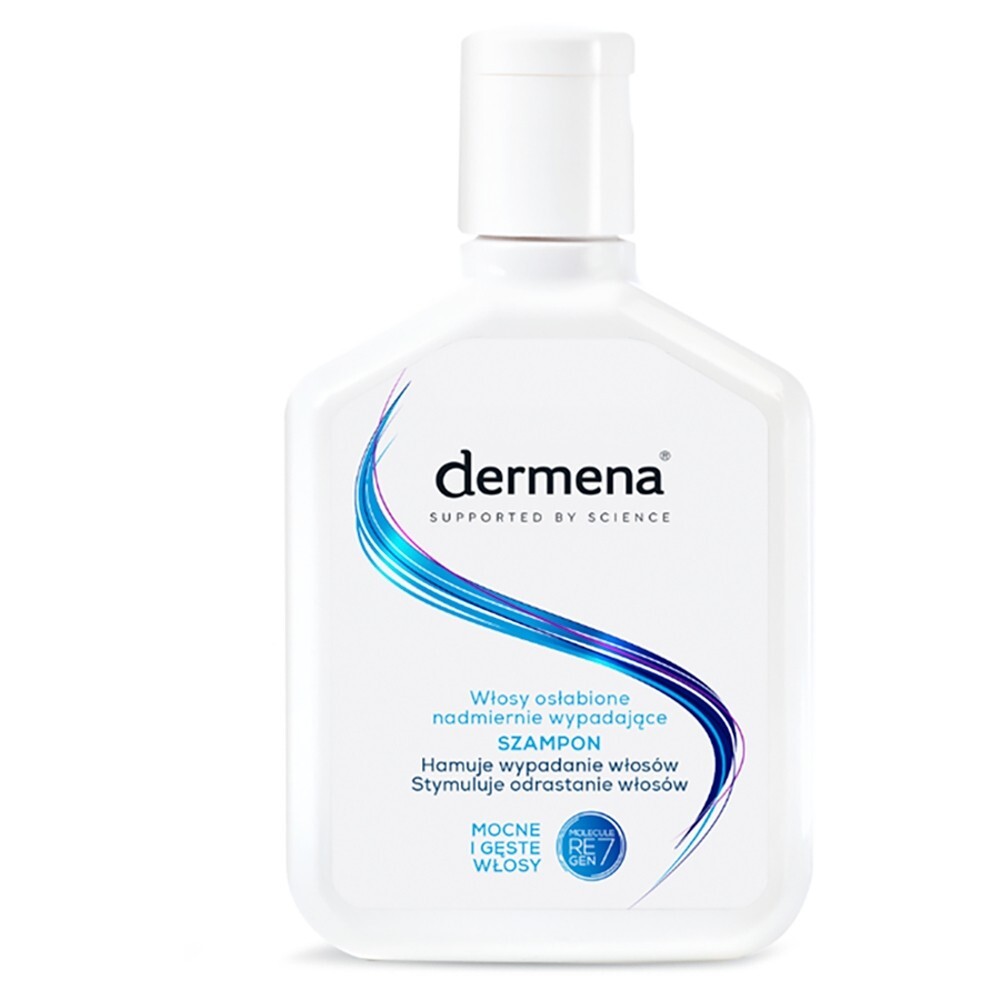 Dermena Hair Care, szampon hamujący wypadanie włosów, 200 ml