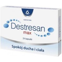 Destresan max, spokój ducha i ciała, kapsułki, 24 kapsułki
