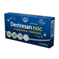 Destresan sen z melatoniną i walerianą, kapsułki, 30 kapsułek