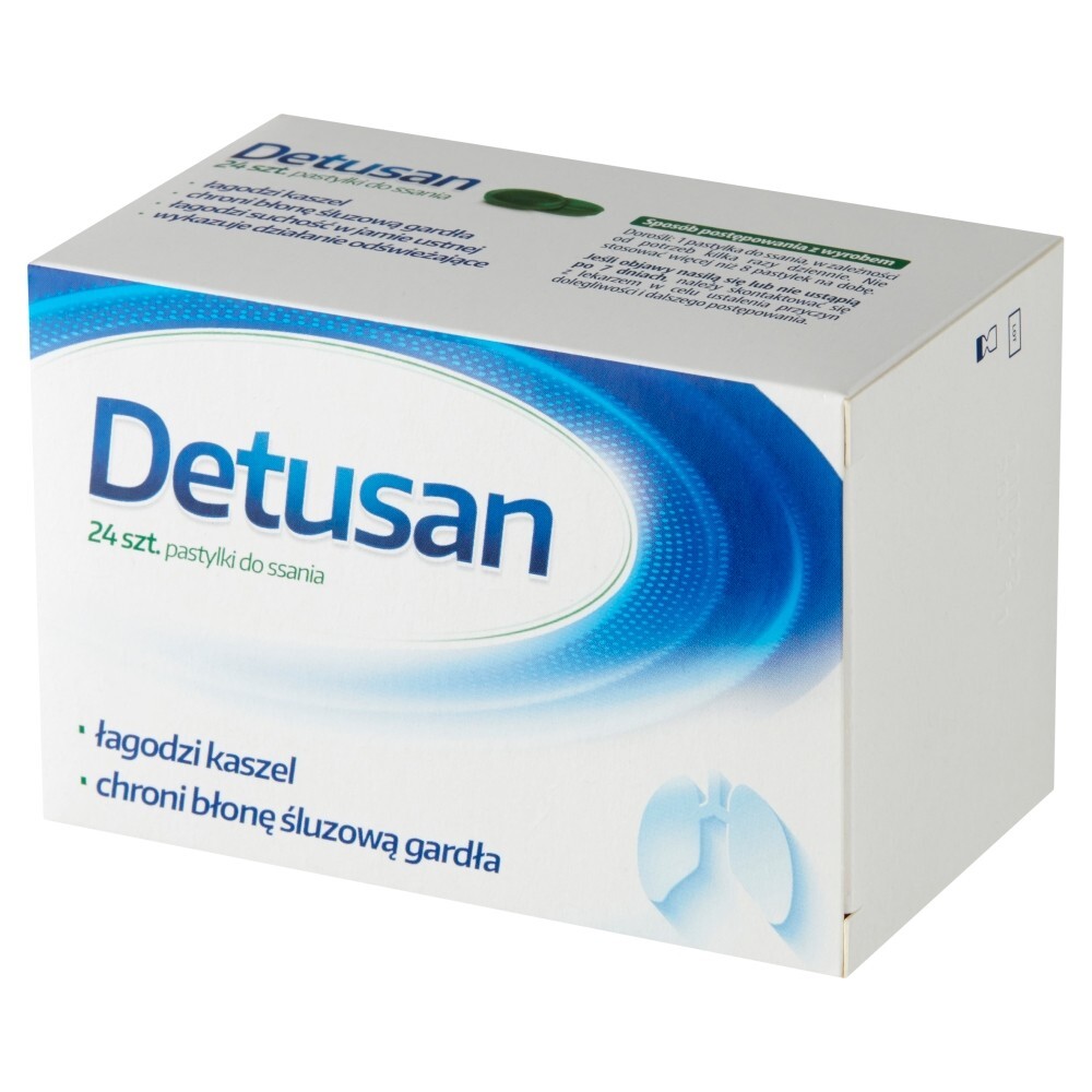 Detusan Pastylki do ssania 24 sztuki
