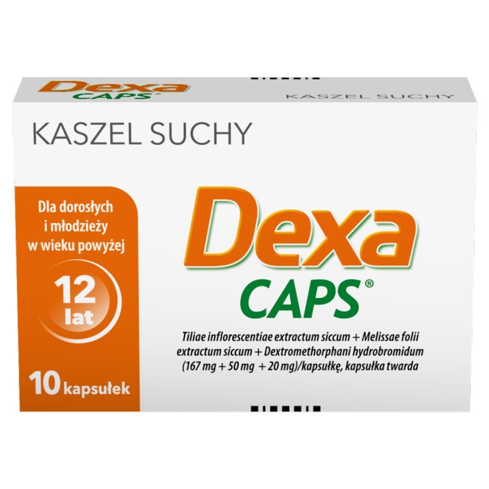 DexaCaps, kapsułki twarde, 10 kapsułek