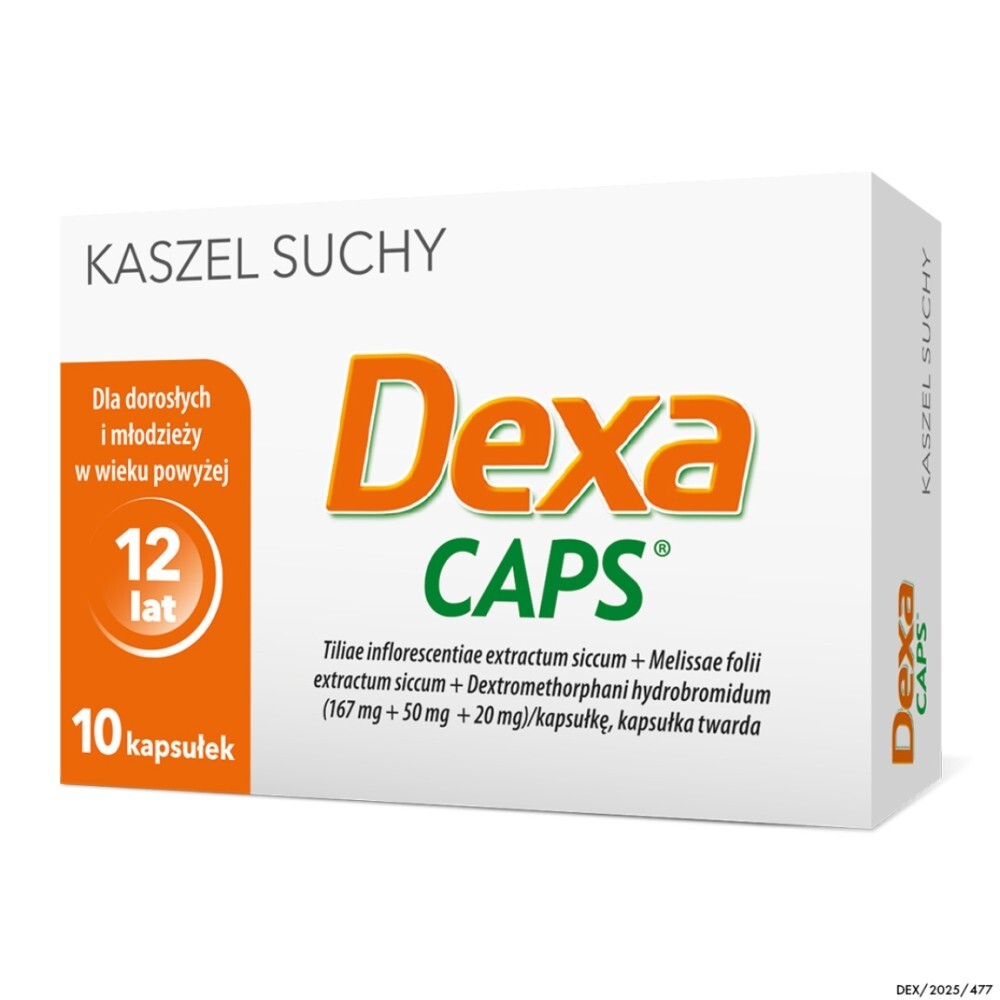 DexaCaps, kapsułki twarde, 10 kapsułek