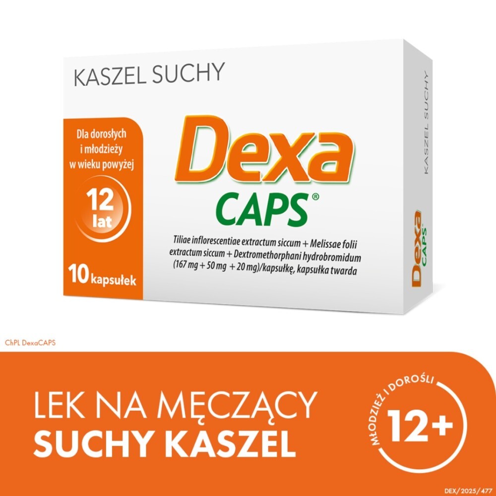 DexaCaps, kapsułki twarde, 10 kapsułek