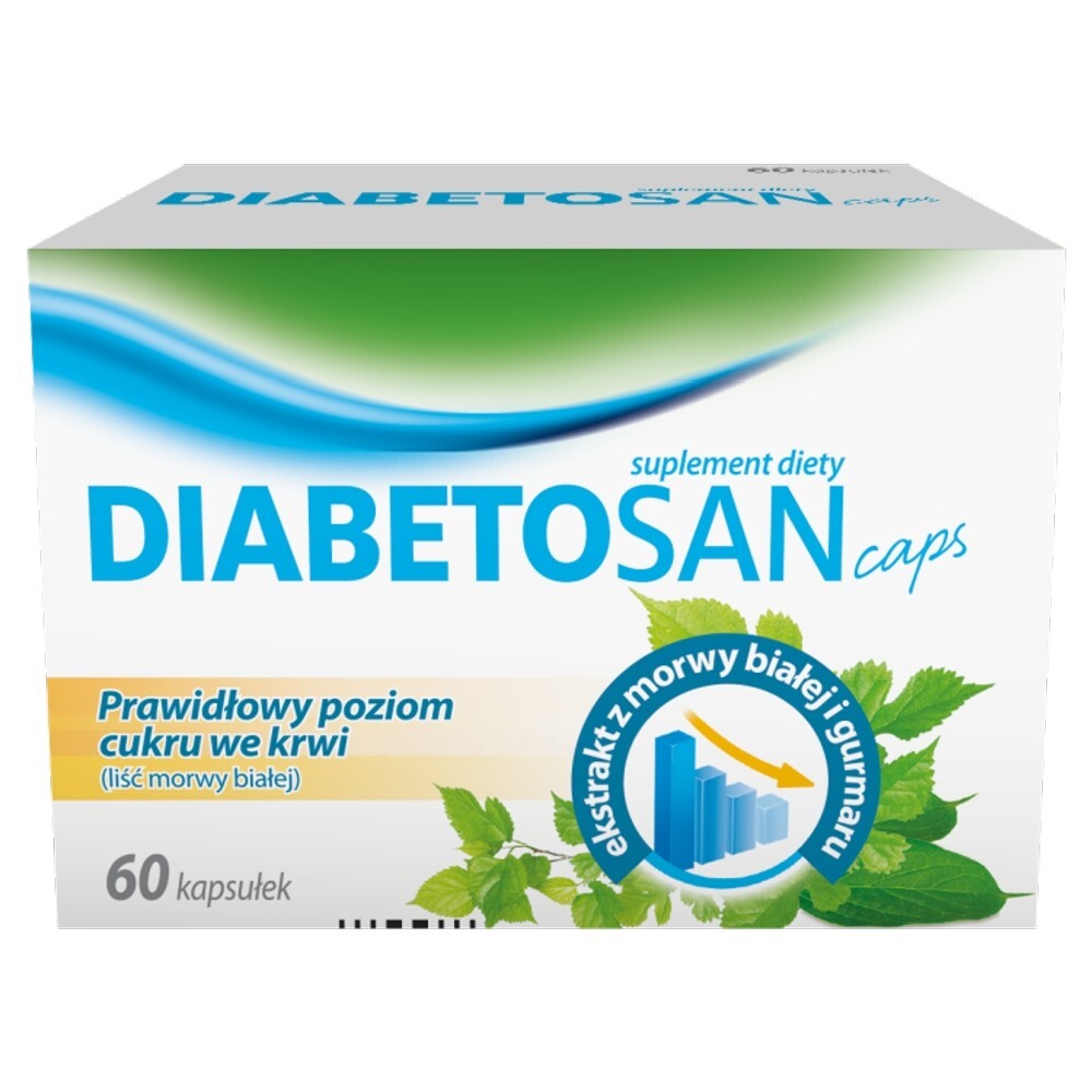 Diabetosan Caps, 60 kapsułek
