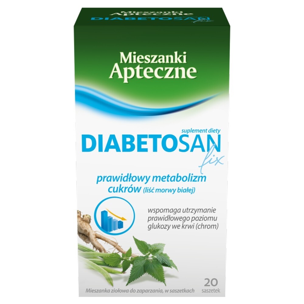 Diabetosan fix 2g, 20 saszetek