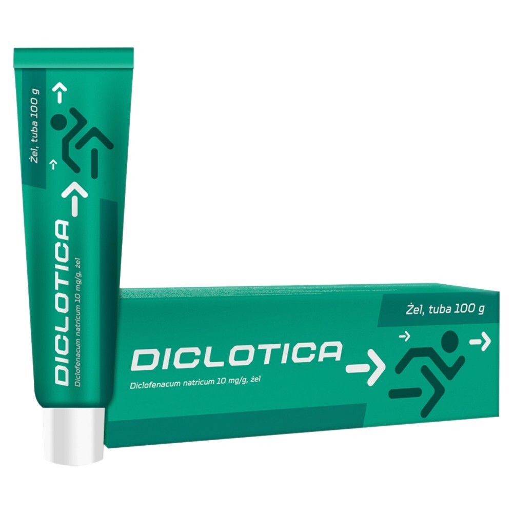 Diclotica 10 mg/g, żel, 100 g
