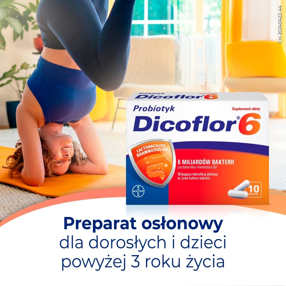 Dicoflor 6 Suplement diety probiotyk 2,7 g (10 x 0,27 g)
